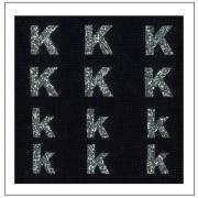 Lettere Glitter - "K" "k"