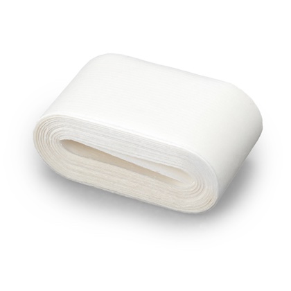 Teletta adesiva per orli con carta di protezione 20mm bianco