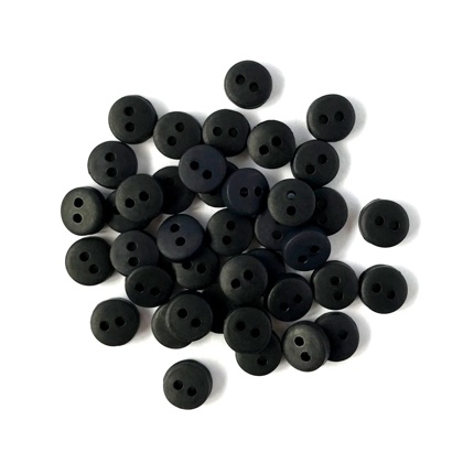 Bottoni piccoli - Nero 1553
