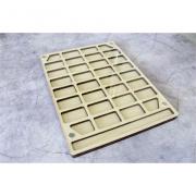 Organizer perline - Rettangolo (con coperchio)