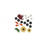 Flowers In Winter button pack