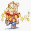 Calf with stars