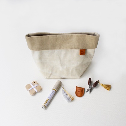 Trousse cucito - Ecrù