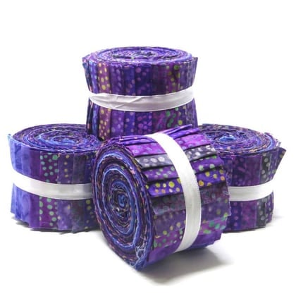 Batik Jelly Rolls - Lilla