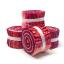 Batik Jelly Rolls - Rosso