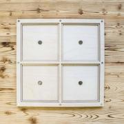 Cornice con magnete e coperchio