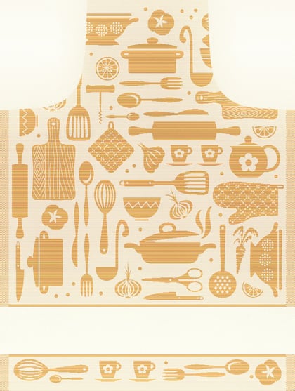 Grembiule - Kitchen - Giallo