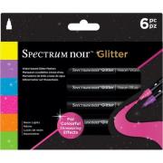 Pennarelli glitter Spectrum Noir - Neon Lights