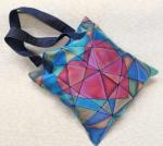 Borsa con manici - Cuore arcobaleno