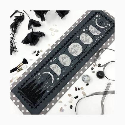 Moon Phase Bell Pull