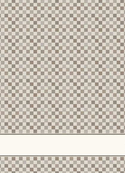 Asciugapiatti - Pattern - Dama Ecru