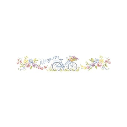 À bicyclette