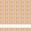 Asciugapiatti - Pattern - Pied de Poule Arancio