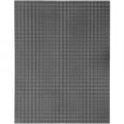 Foglio Plastic Canvas 7 Count 10"X13" - Nero