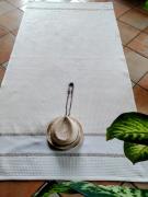 Telo bagno - Nido d'ape - Ecru