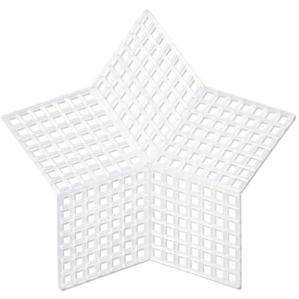 Stelle in Plastic Canvas 7 Count 3.25\"