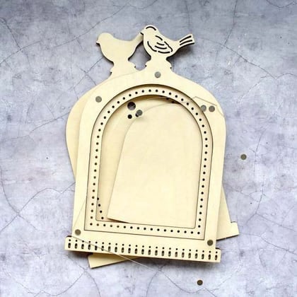 Cornice con plexiglas - Cloche S