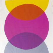 Organic Furoshiki - Circle Pink