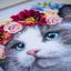 Ragdoll con corona di fiori - Aida