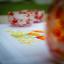Runner - Fiori arancioni e farfalle