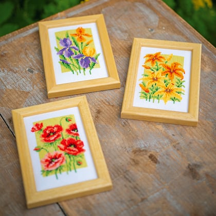Fiori d\'estate - Set di 3