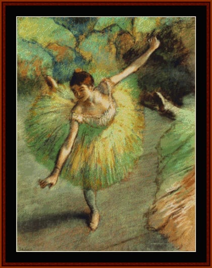 Degas - Dancer Tilting