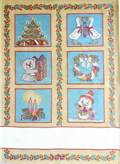 Asciugapiatti - Natale a colori - Decorazioni - Oro