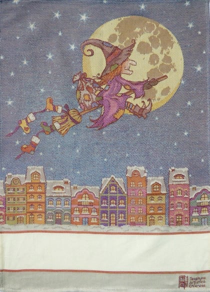Asciugapiatti - La Befana