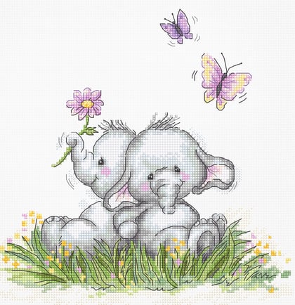 Elephant Couple