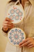 Mandala Floreale - Duo Kit Ricamo