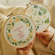Foglie Delicate - Duo Kit Punto Croce