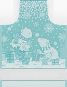 Grembiule Polar Lurex - Aqua