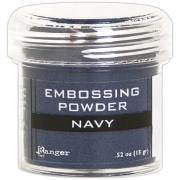 Polvere per embossing - Blu navy metallizzato