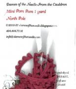 North Pole Mini Pom Pom (1yd)