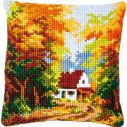 Cuscino: Casa nel bosco