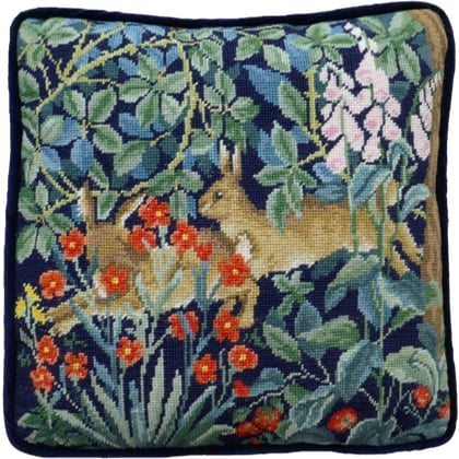 Cuscino - Greenery Hares Tapestry