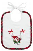 Bavaglino - Il mio primo Natale - Pupazzo di neve