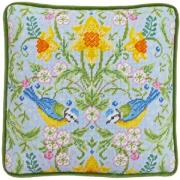 Cuscino - Spring Blue Tits