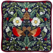 Cuscino - Winter Robins