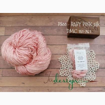 Filo in seta - Baby pink