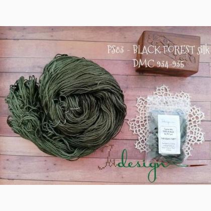 Filo in seta - Black forest