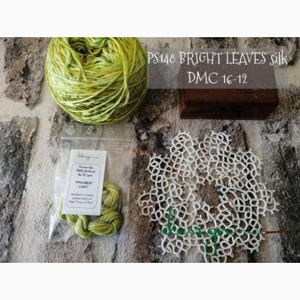 Filo in seta - Bright leaves