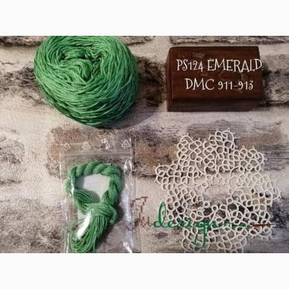 Filo in seta - Emerald