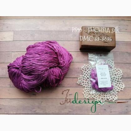 Filo in seta - Fuchsia