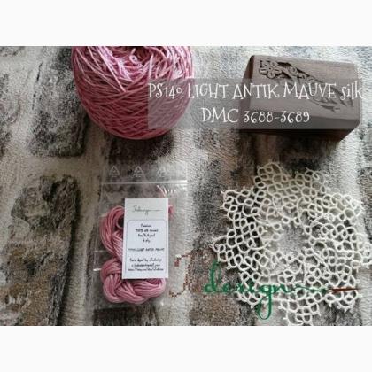 Filo in seta - Light antik mauve