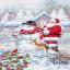 Snowman and Santa