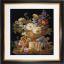 Still Life with Flowers in a Alabaster Vase - Nero - Aida