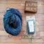 Filo in seta - Antique blue