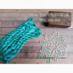 Filo in seta - Teal-turquoise