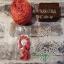 Filo in seta - Dark coral